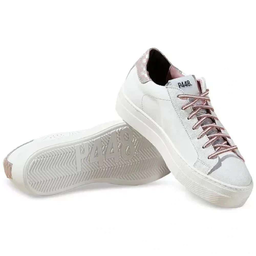 NWB P448 Women's Thea Lace-Up Low-Top Platform Sneakers EU 43.